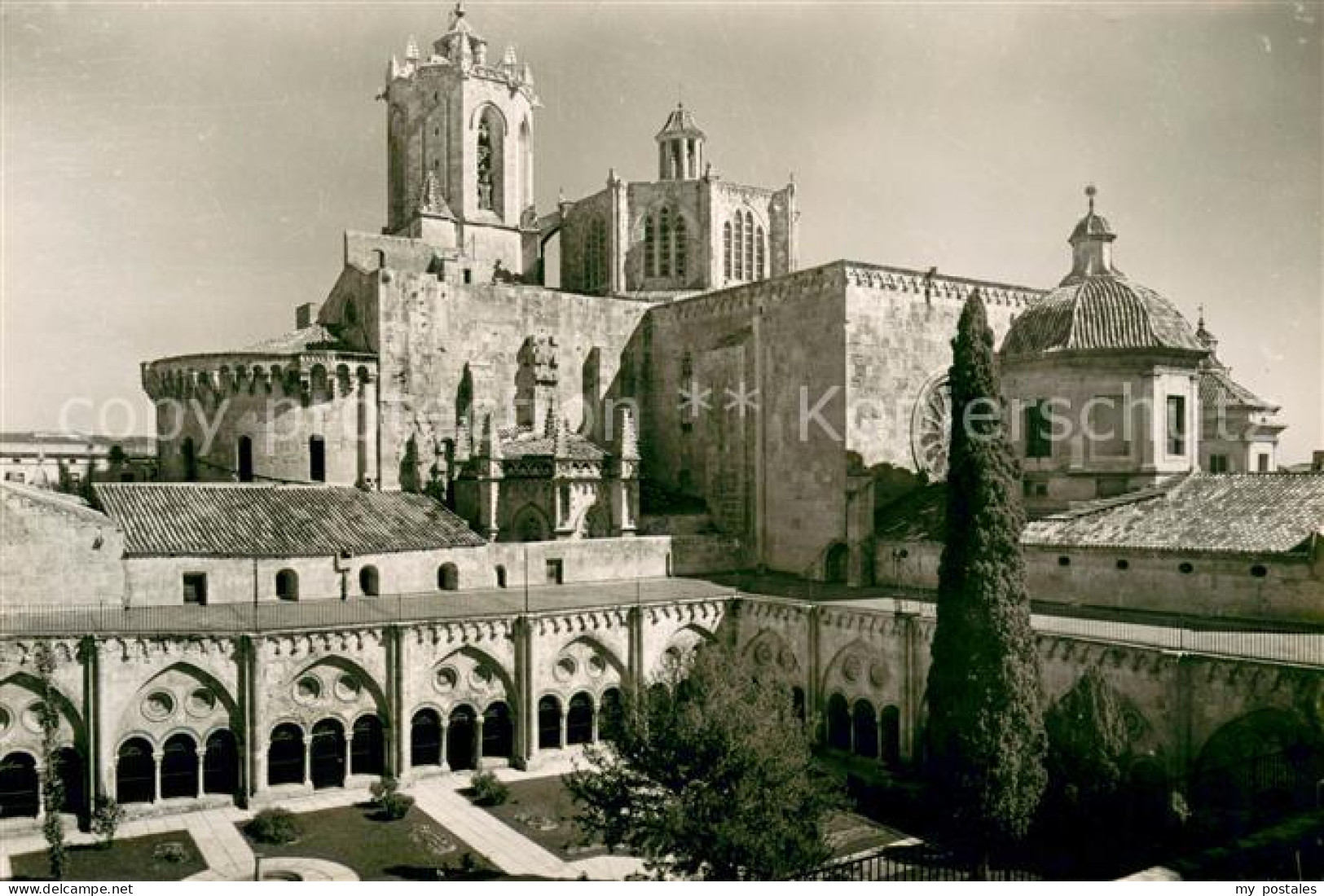 73624948 Tarragona Catedral Vista Desde El Claustro Tarragona - Sonstige & Ohne Zuordnung