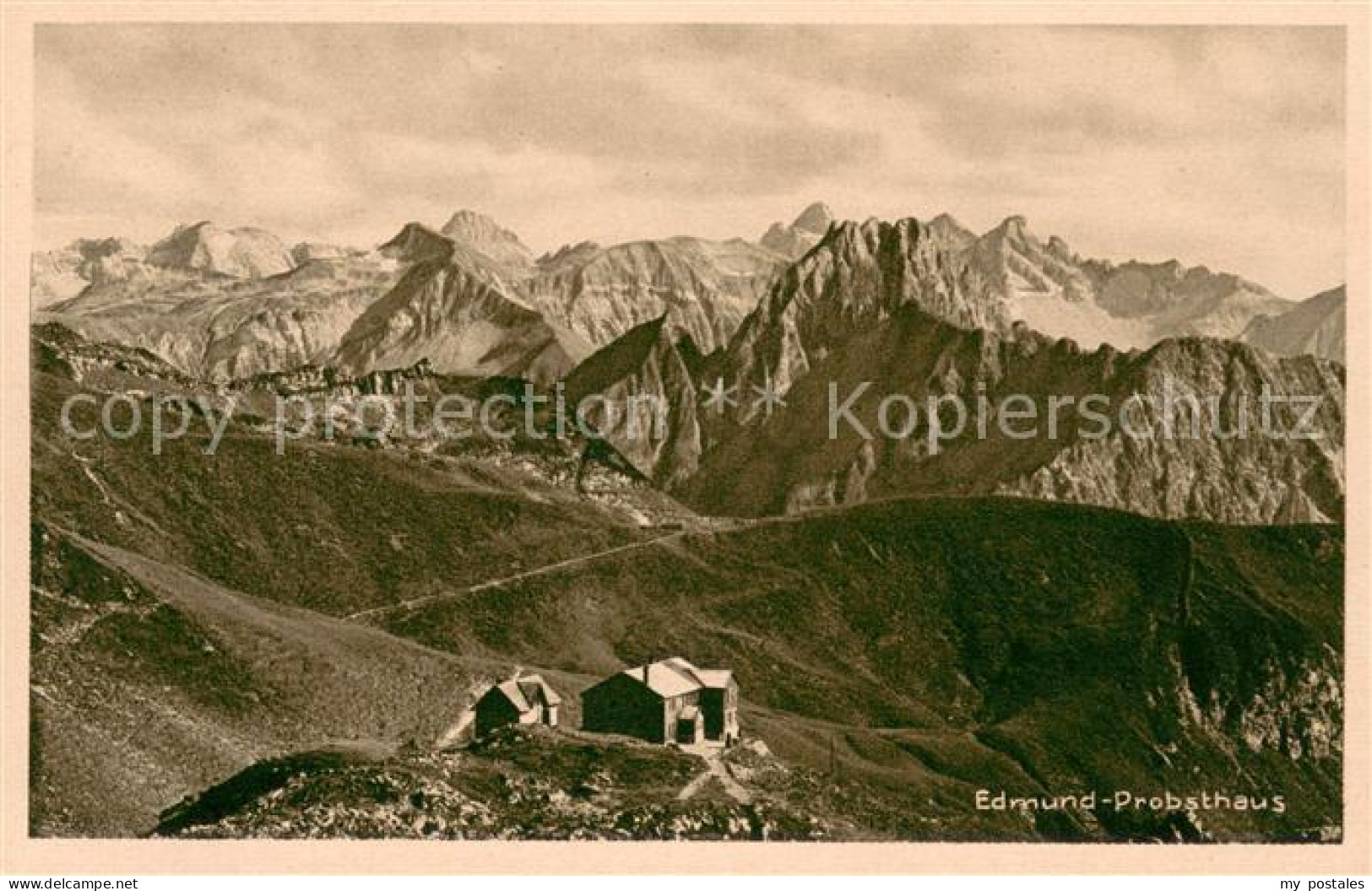 73624701 Nebelhorn Edmund Probst Haus  Nebelhorn - Oberstdorf