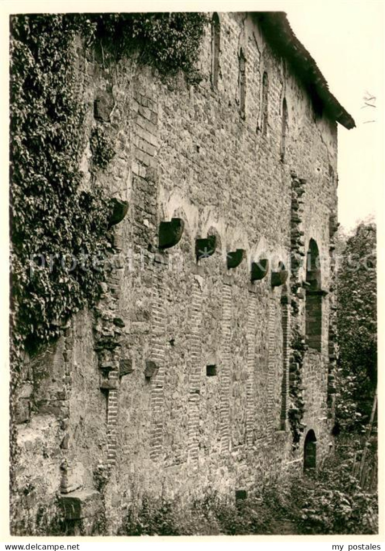 73624531 Steinbach Michelstadt Einhardsbasilika Ruine Suedwand Mit Den Zugemauer - Michelstadt