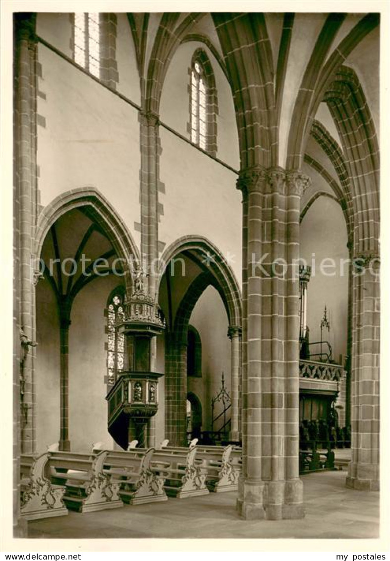 73624527 Wimpfen Stiftskirche Schiffe Wimpfen - Bad Wimpfen