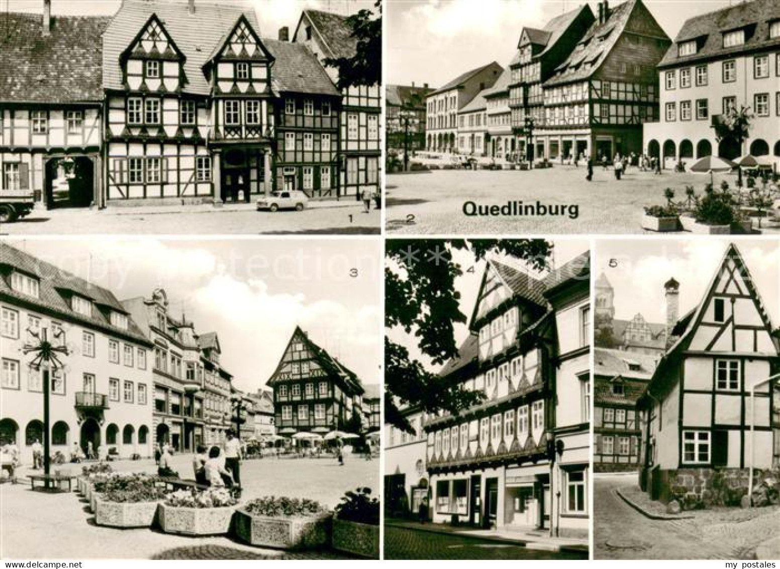 73624481 Quedlinburg Klopstockhaus Markt Schneemelcherhaus Marktstrasse Finkenhe - Other & Unclassified