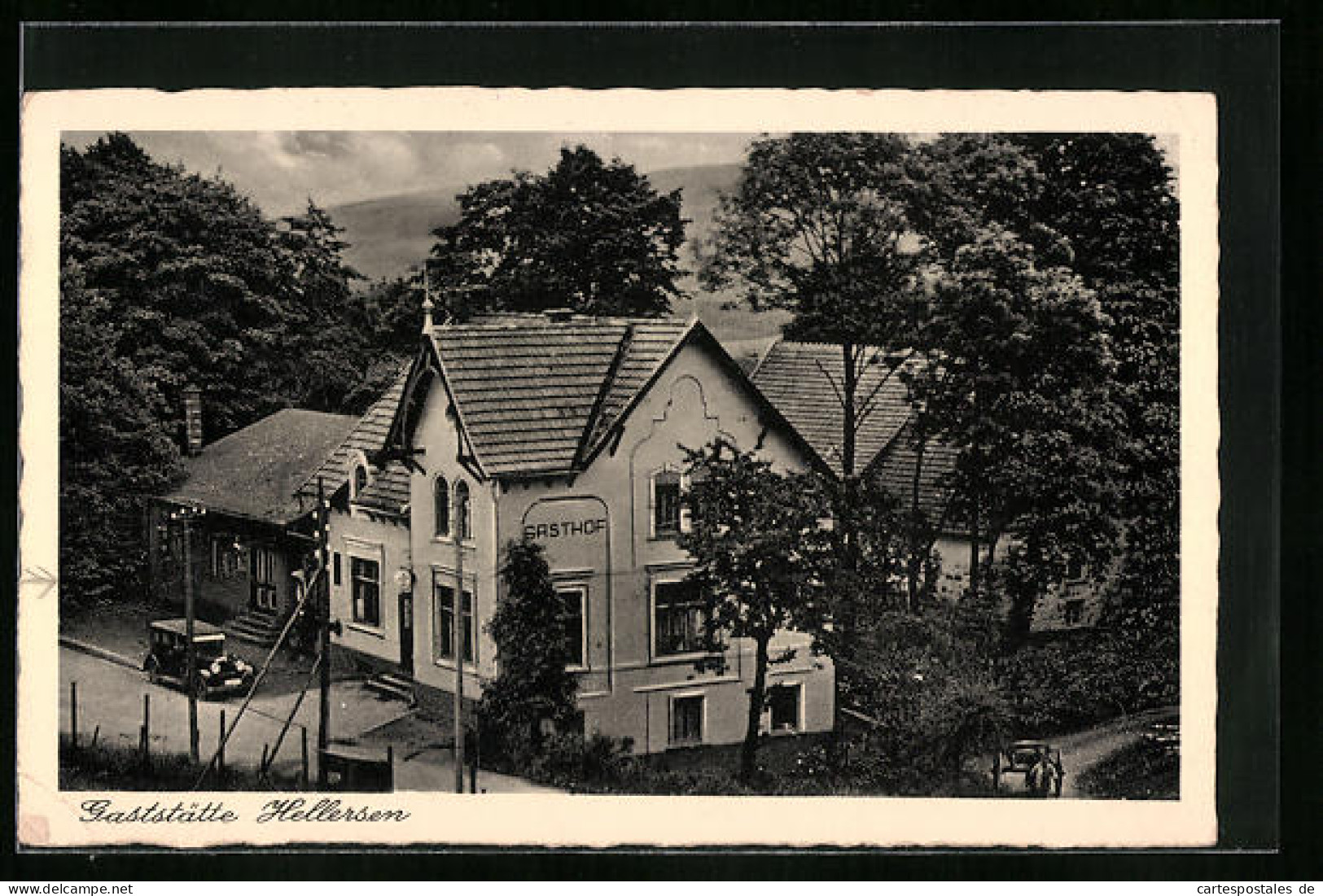AK Lüdenscheid-Hellersen, Gasthaus Von Adolf Schulte  - Lüdenscheid