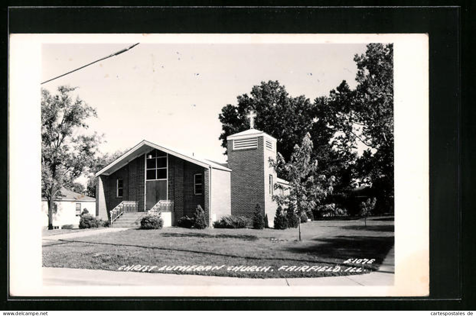 AK Fairfield, IL, Christ Lutheran Church  - Autres & Non Classés