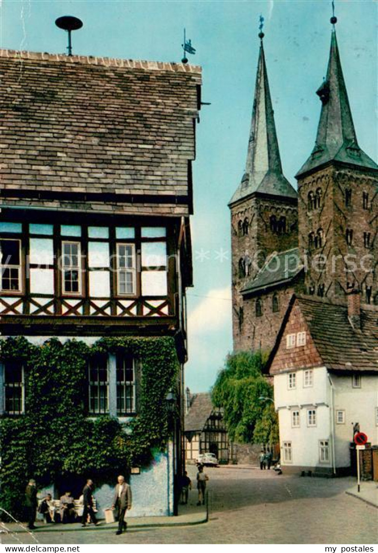 73624391 Hoexter Weser Rathaus Und Kiliankirche Hoexter Weser - Höxter