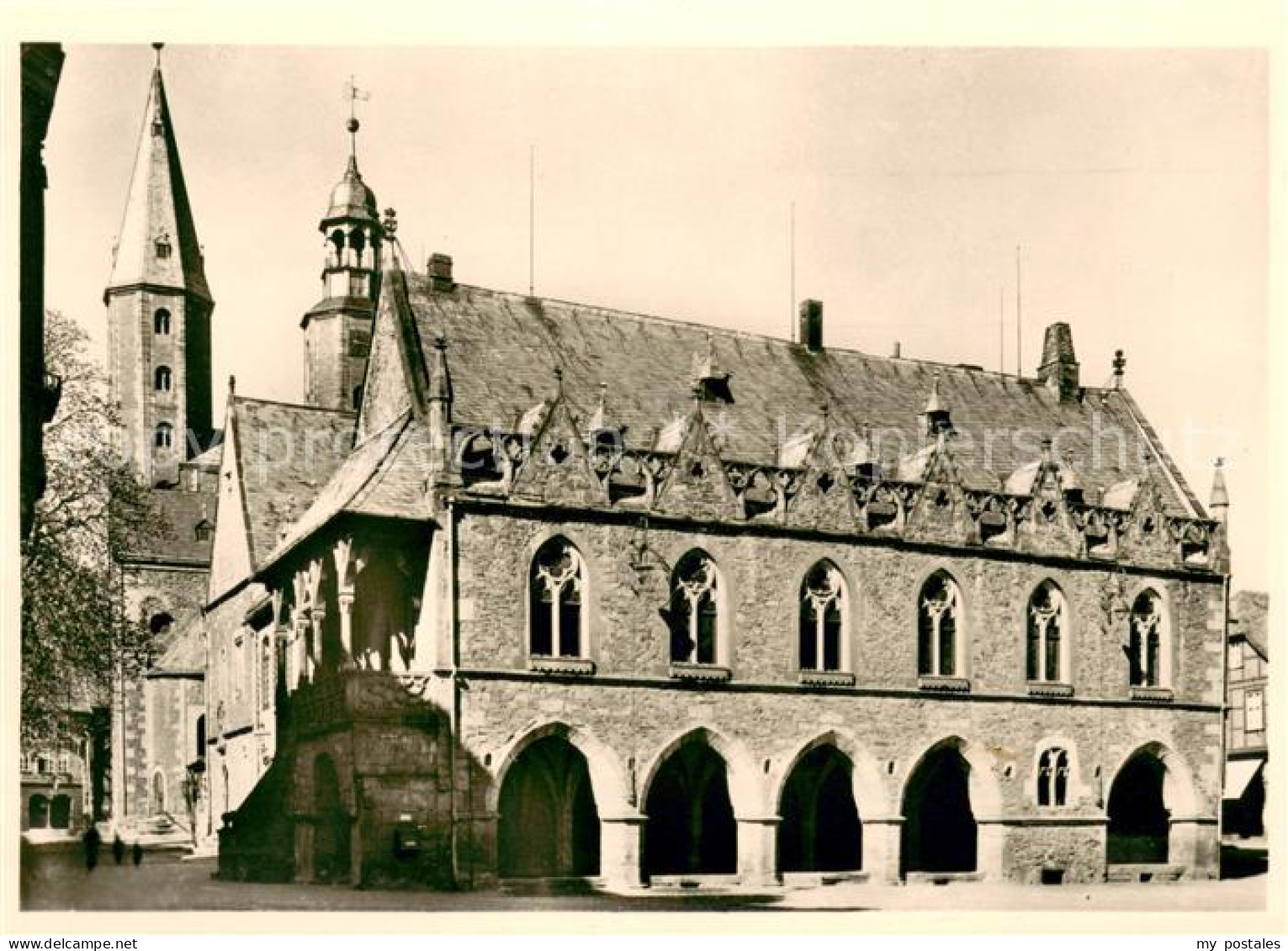 73624387 Goslar Rathaus Mit Marktkirche Goslar - Goslar