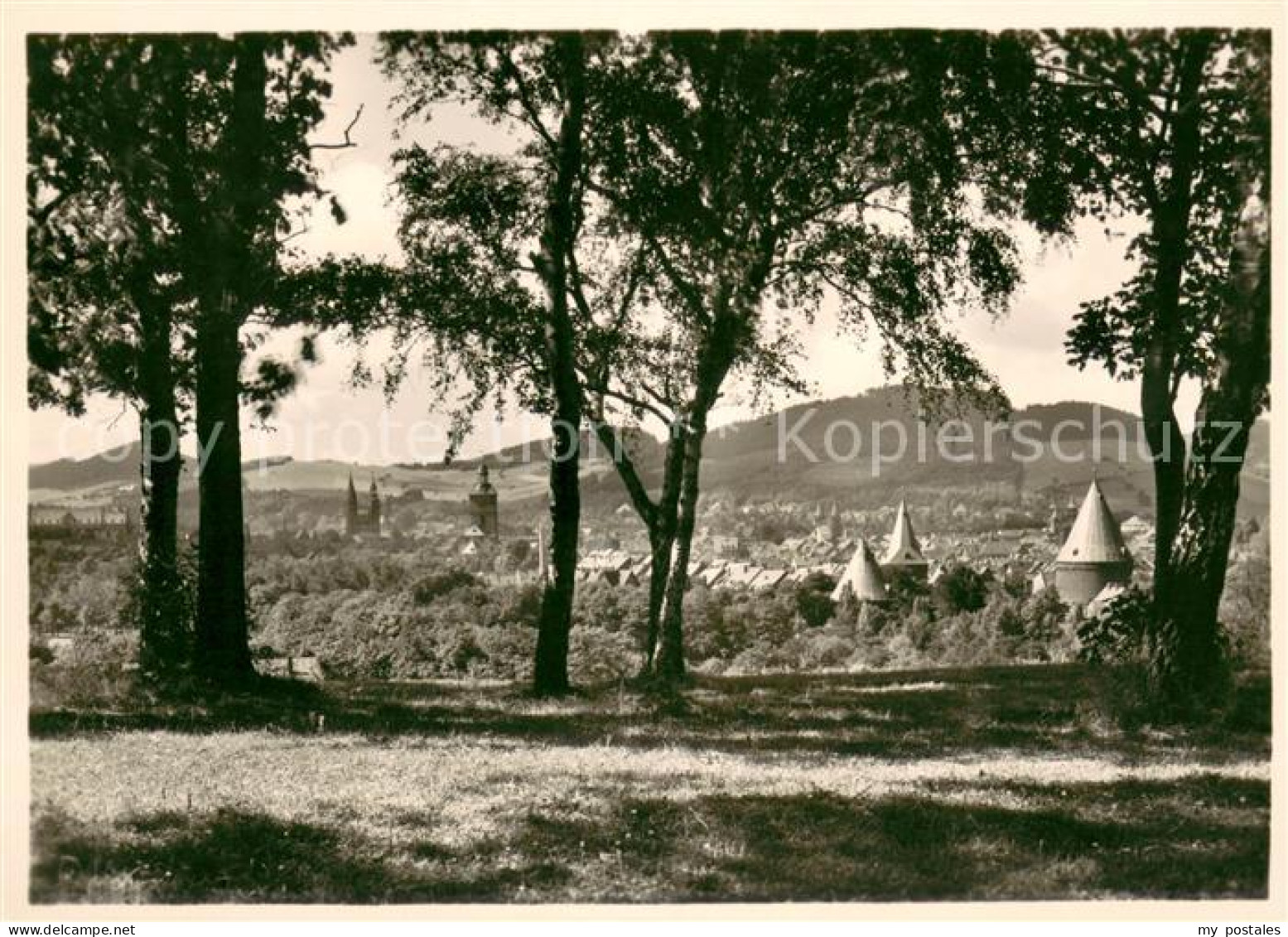 73624382 Goslar Stadtpanorama Blick Vom Petersberg Goslar - Goslar