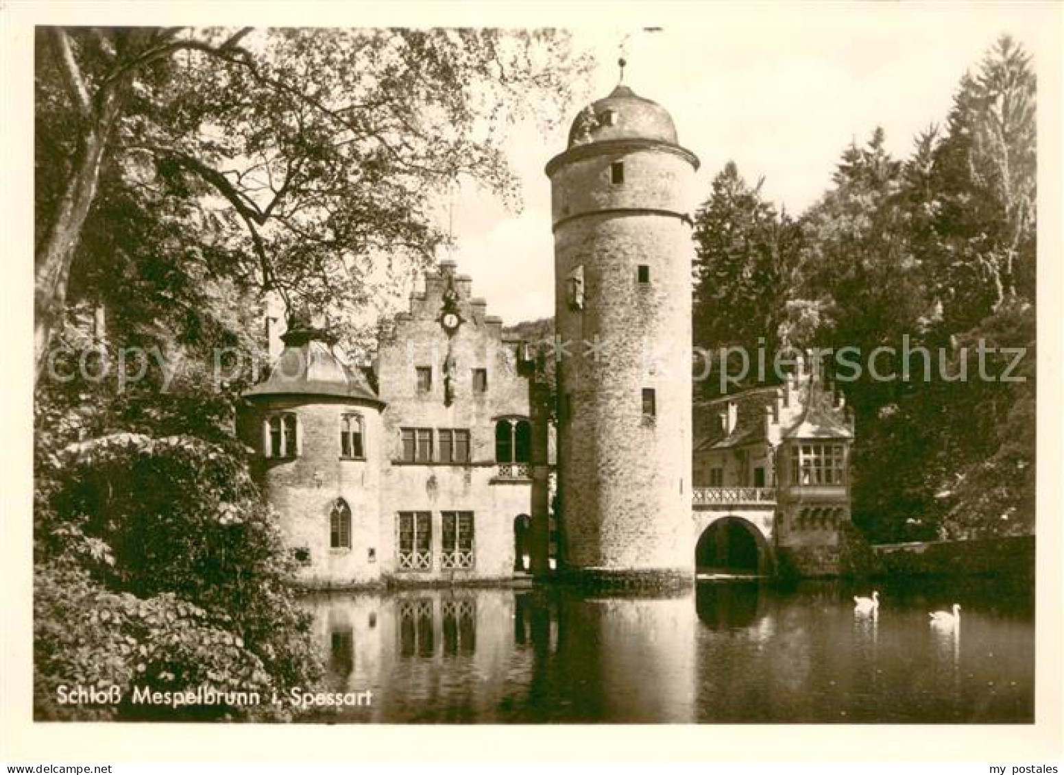 73624350 Mespelbrunn Wasserschloss Mespelbrunn - Altri & Non Classificati