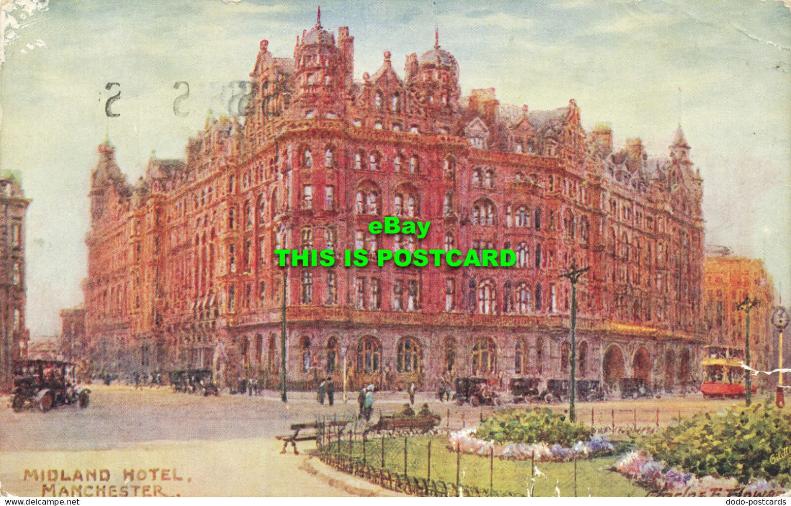 R593089 Manchester. Midland Hotel. Tuck. Charles E. Flower. 1926 - Welt