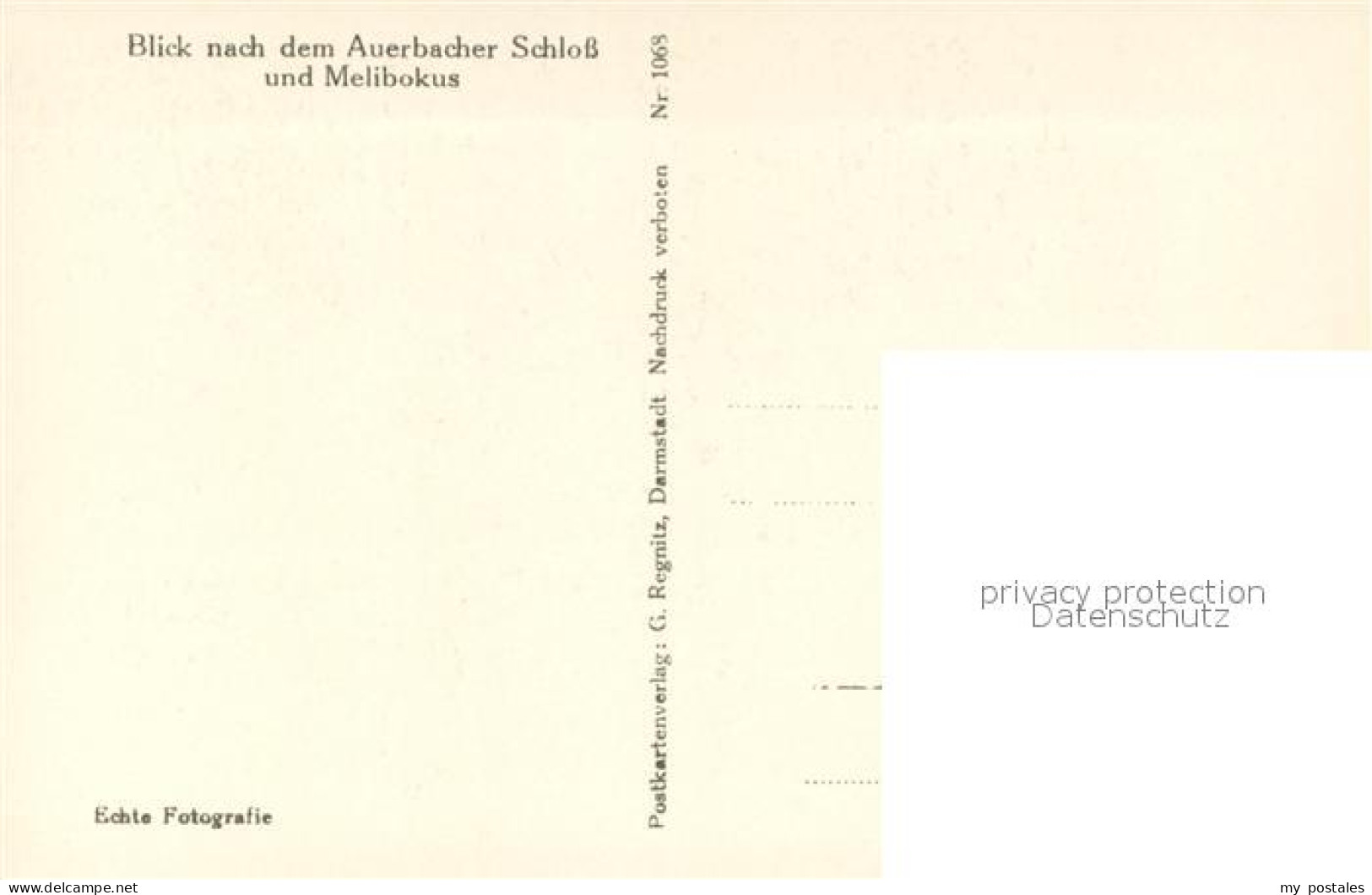 73623387 Auerbach Bergstrasse Landschaftspanorama Blick Gegen Auerbacher Schloss - Bensheim