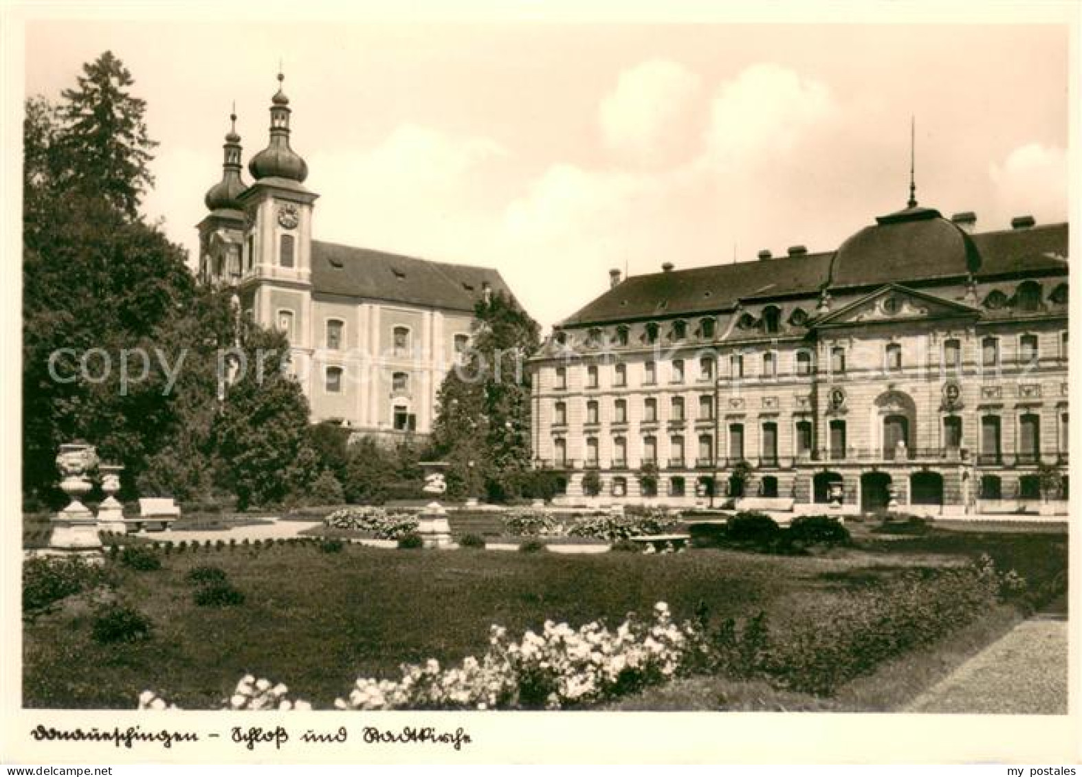 73623334 Donaueschingen Schloss Und Stadtkirche Donaueschingen - Donaueschingen