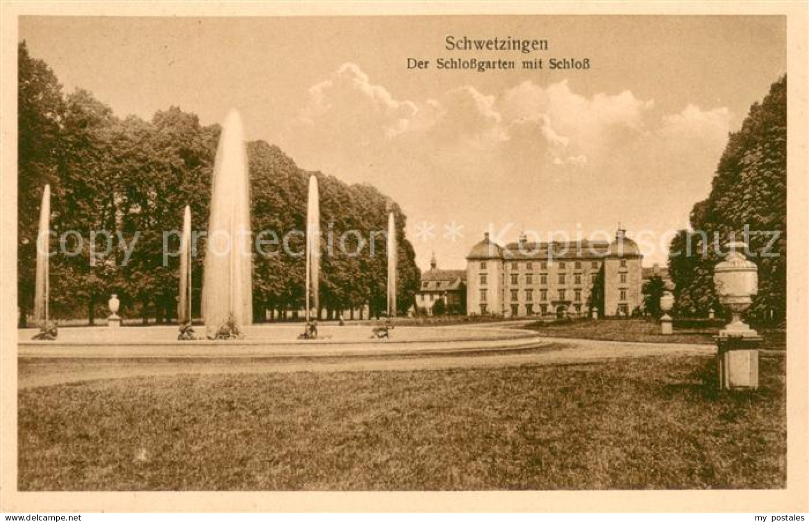 73623131 Schwetzingen Schlossgarten Mit Schloss Schwetzingen - Schwetzingen