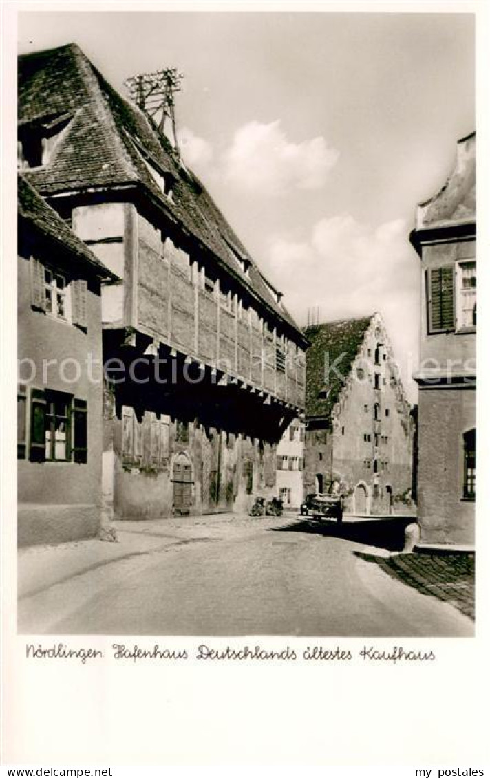 73622957 Noerdlingen Hafenhaus Deutschlands Aeltestes Kaufhaus Noerdlingen - Nördlingen