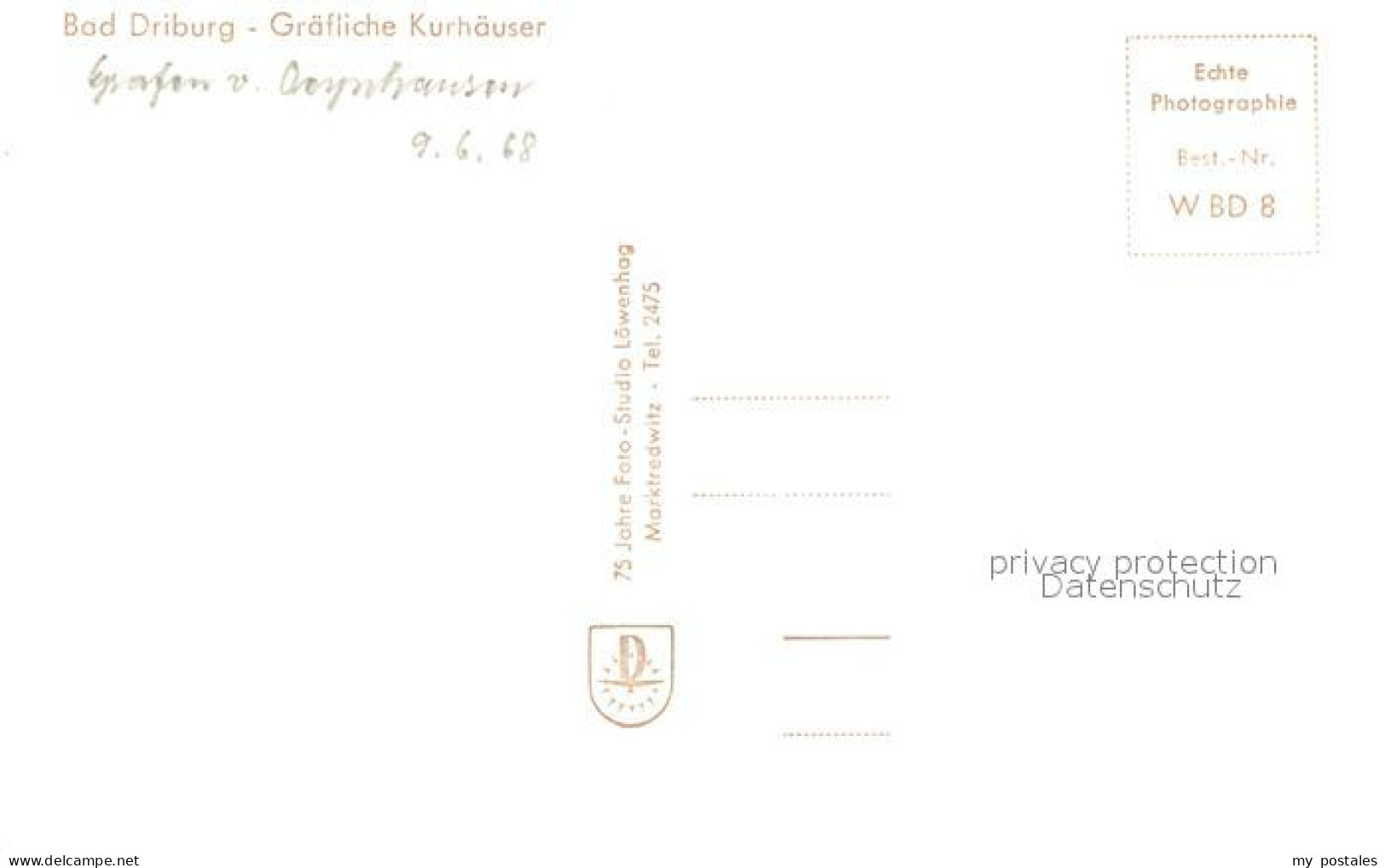 73622933 Bad Driburg Graefliche Kurhaeuser Bad Driburg - Bad Driburg