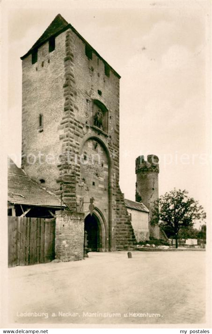 73622924 Ladenburg Martinsturm Und Hexenturm Ladenburg - Ladenburg