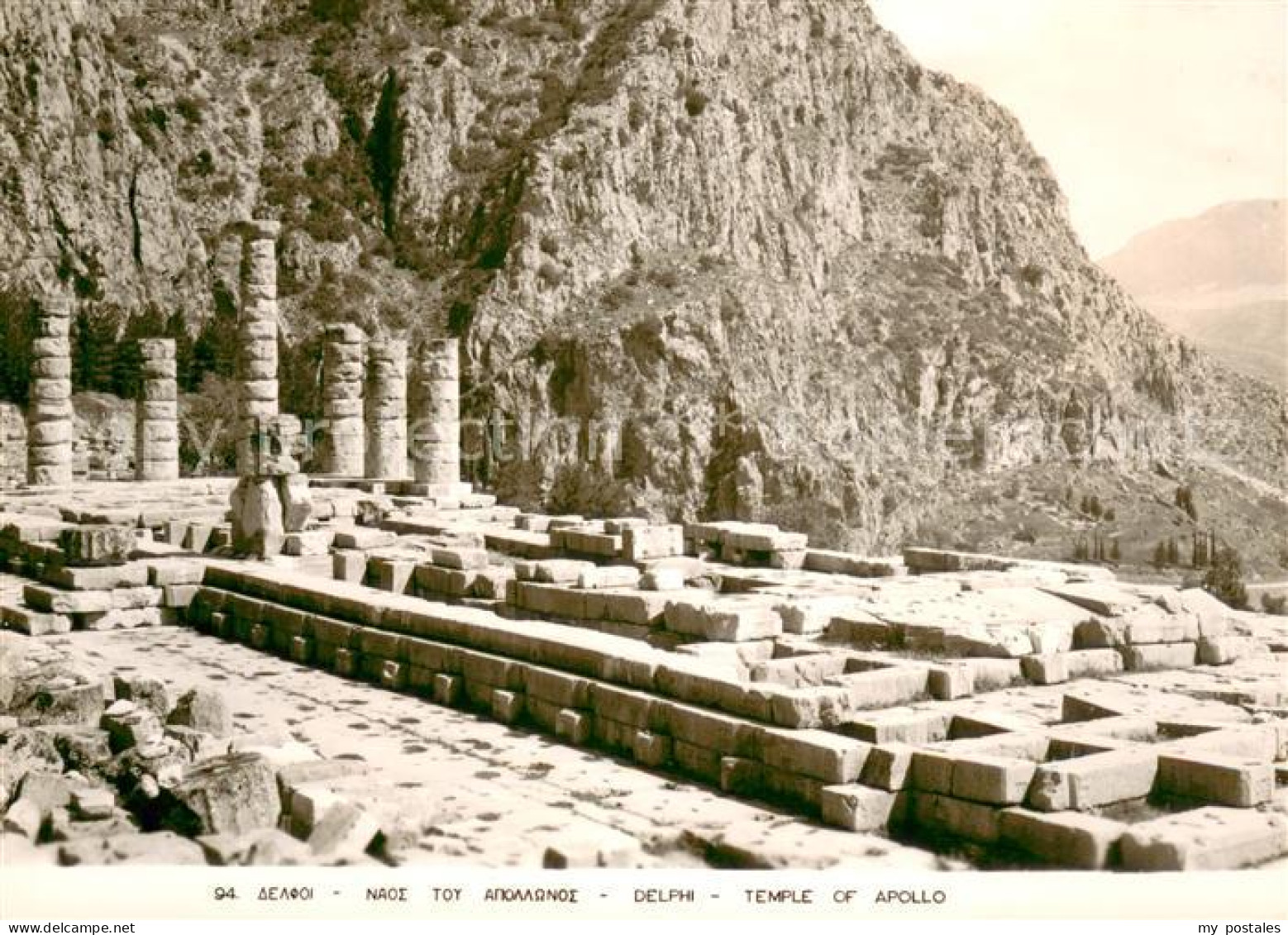 73622909 Delphi Delfi Temple Of Apollo Delphi Delfi - Greece