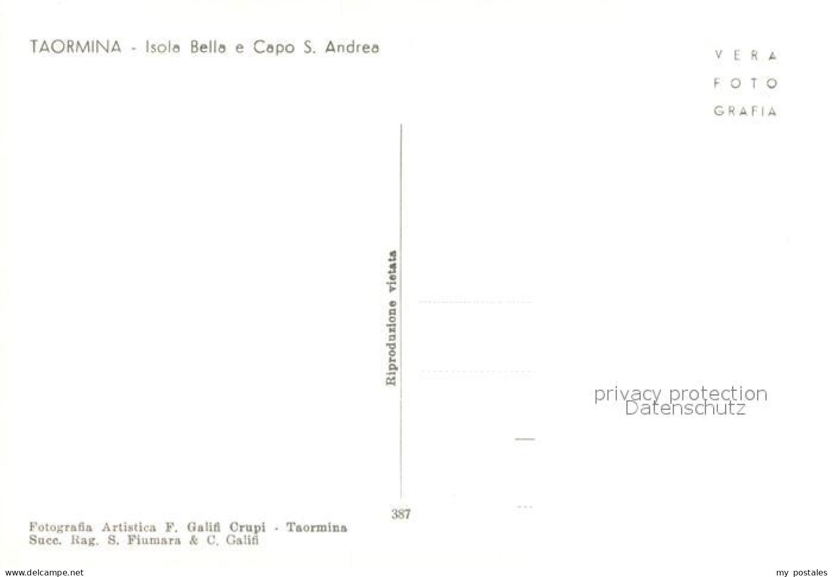 73622886 Taormina Sizilien Isola Bella E Capo S Andrea Taormina Sizilien - Other & Unclassified