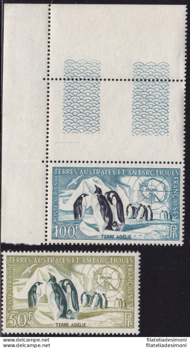 1956-59 TAAF - YT  PA N. 2/3  2 Valori  MNH** - Sonstige & Ohne Zuordnung