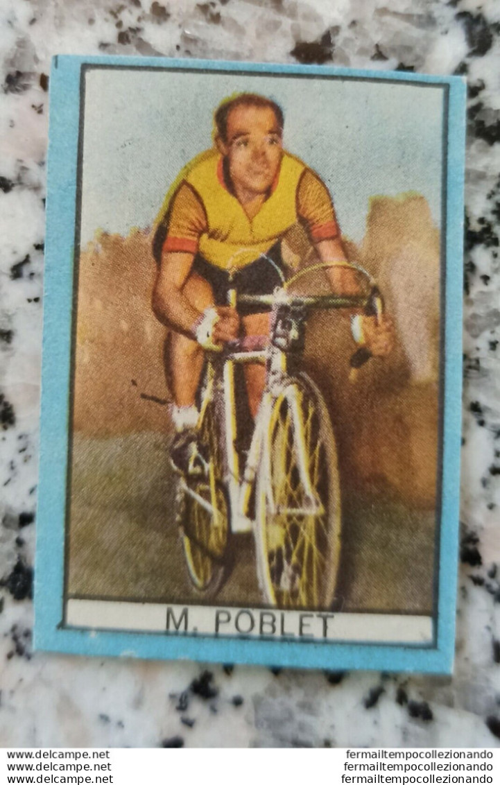 Bh Figurina Cartonata Nannina Cicogna Ciclismo Cycling Anni 50 M.poblet - Cataloghi