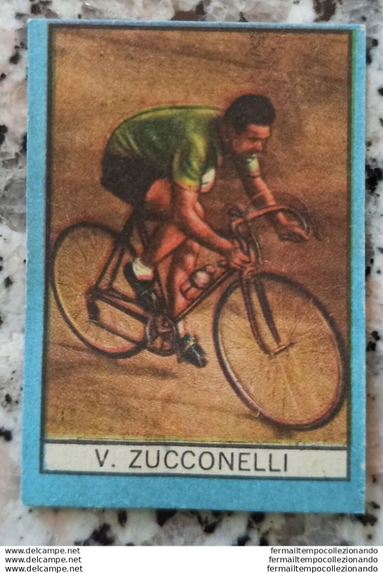 Bh Figurina Cartonata Nannina Cicogna Ciclismo Cycling Anni 50 V.zucconelli - Catálogos