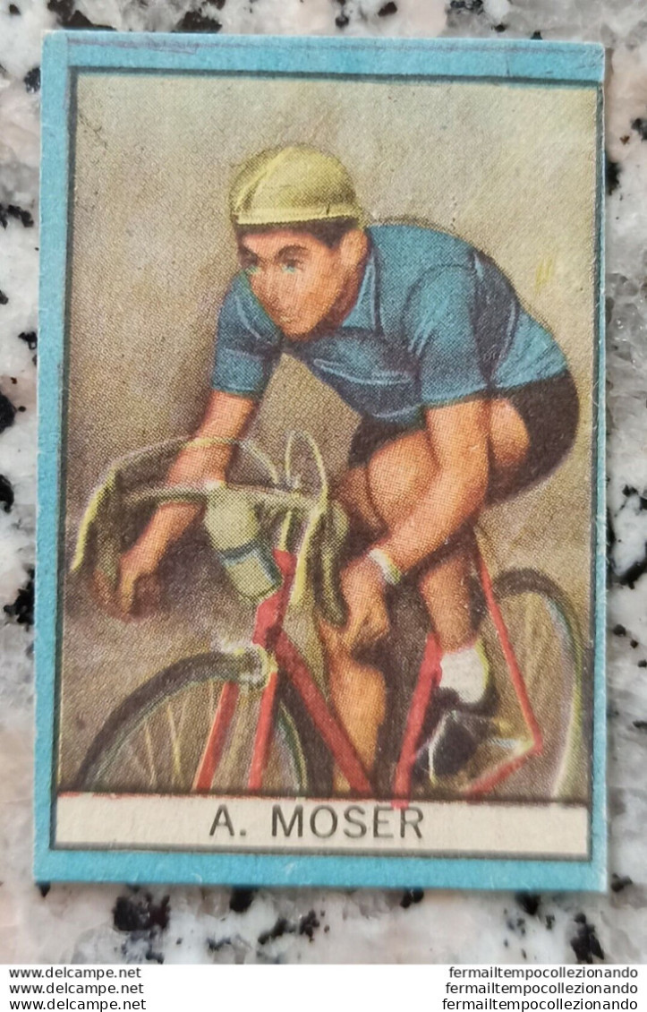 Bh Figurina Cartonata Nannina Cicogna Ciclismo Cycling Anni 50 A.moser - Kataloge