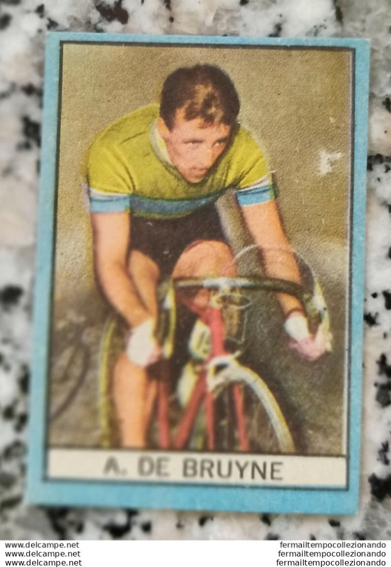 Bh Figurina Cartonata Nannina Ciclismo Cycling Anni 50  A.de Bruyne - Catalogus