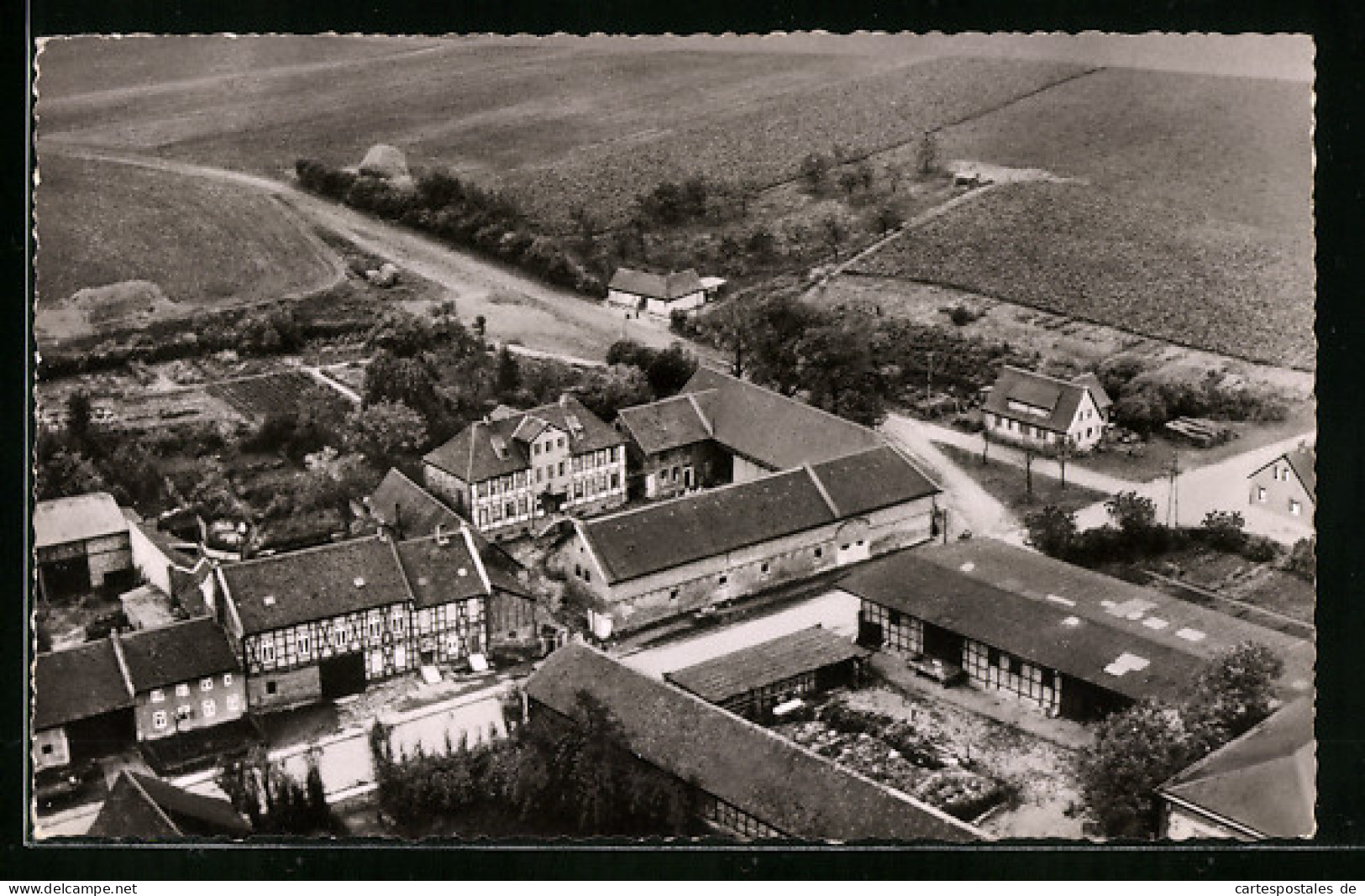 AK Watzum / Wolfenbüttel, Teilansicht Mit Schlachterei Walter Gerahn  - Wolfenbüttel