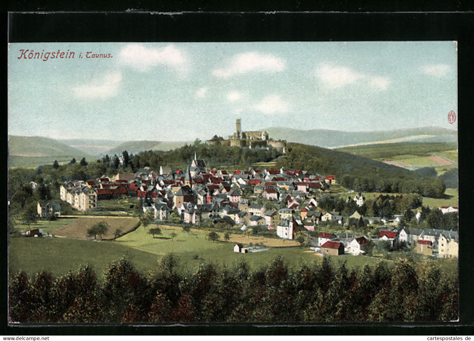 AK Königstein I. Taunus, Totalansicht  - Taunus