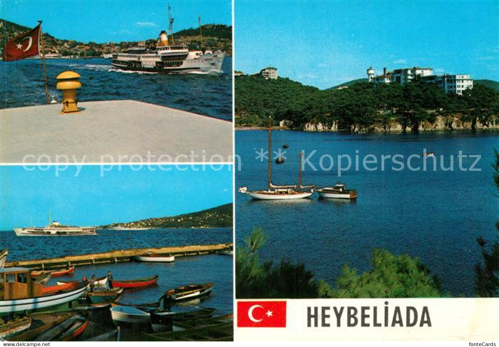 73611530 Istanbul Constantinopel Heybeliada Sanatoryum Ve Iki Gorunus Les Iles D - Türkei