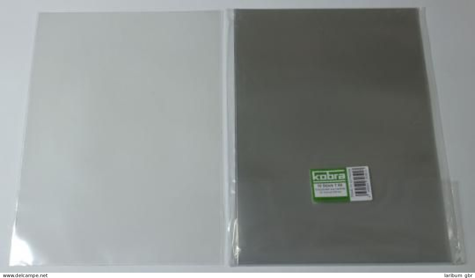 KOBRA T89 Schutzhüllen: Belege DIN A4 215 X 300 Mm Hartfolie (10 Stück) #K-T89 - Clear Sleeves