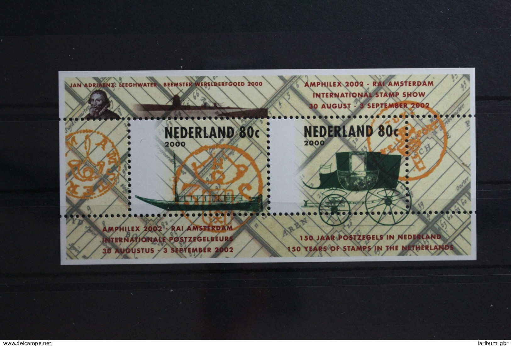 Niederlande Block 66 Mit 1821-1822 Postfrisch #TG746 - Sonstige & Ohne Zuordnung