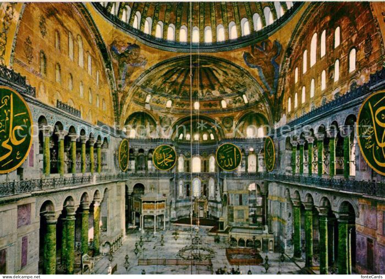 73609493 Istanbul Constantinopel Interior Of St Sophia Museum Istanbul Constanti - Turkey