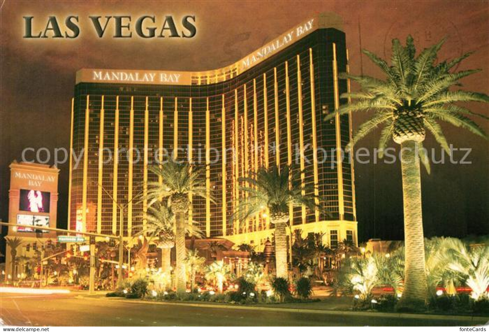 73609395 Las_Vegas_Nevada Mandalay Bay Resort Casino At Night - Altri & Non Classificati
