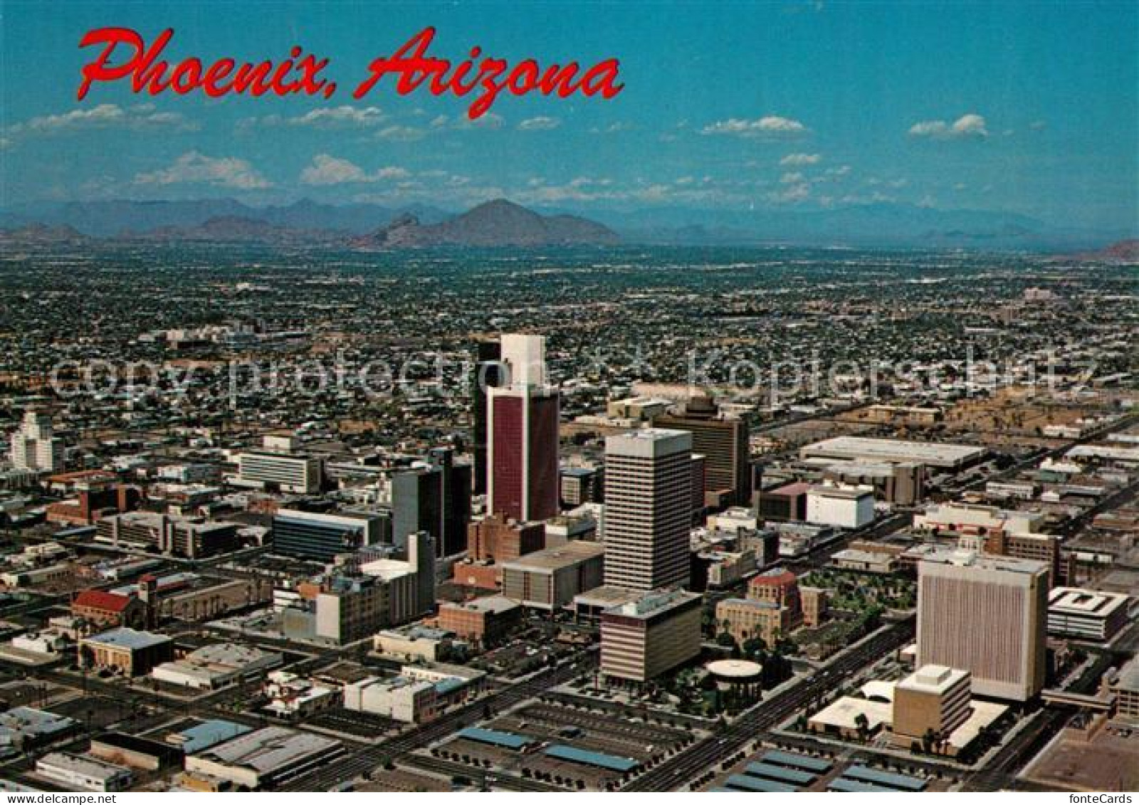 73609360 Phoenix Arizona Aerial View Phoenix Arizona - Sonstige & Ohne Zuordnung