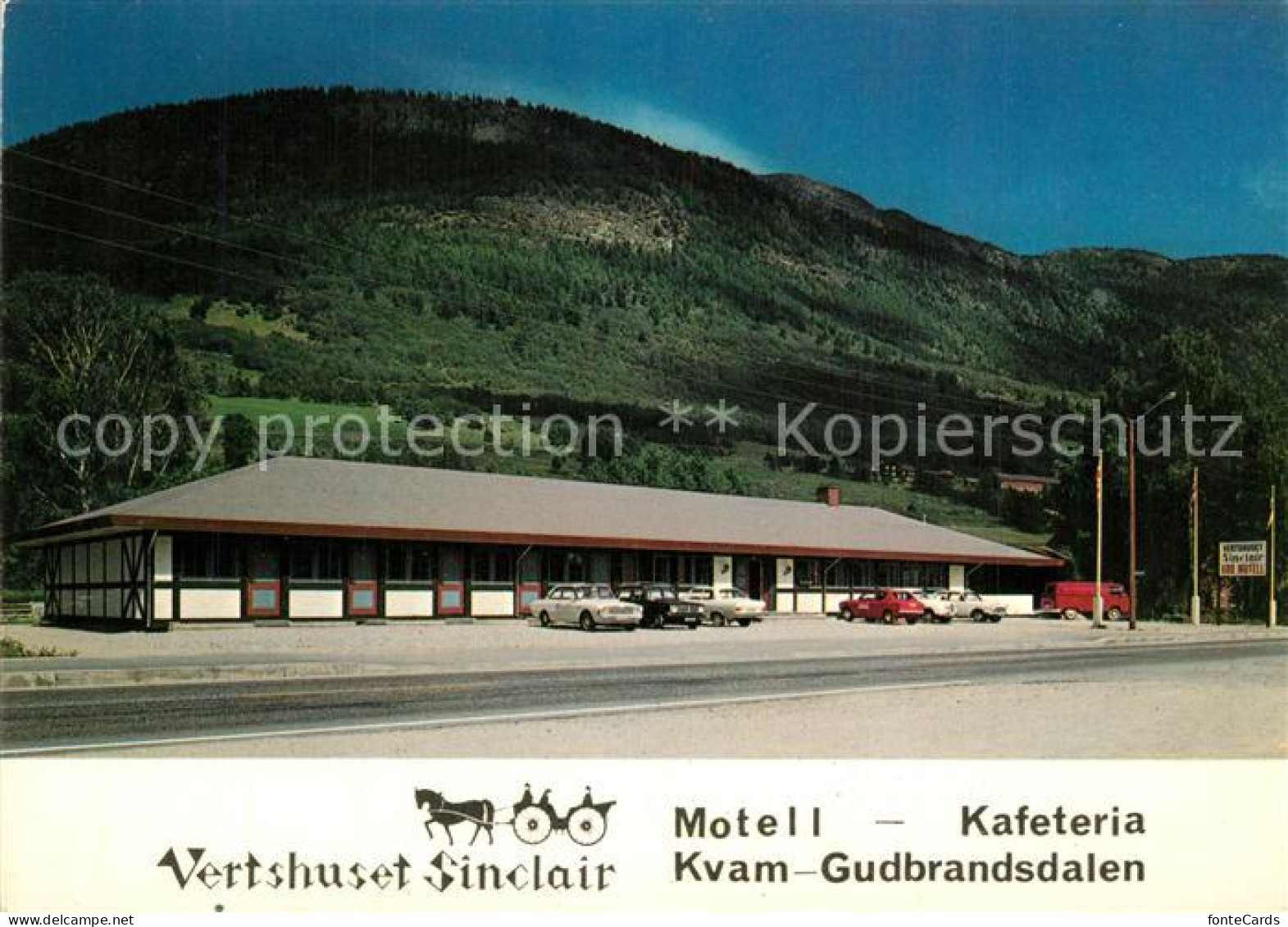 73480416 Gudbrandsdalen Vertshuset Sinclair Motell Kafeteria  Gudbrandsdalen - Noruega