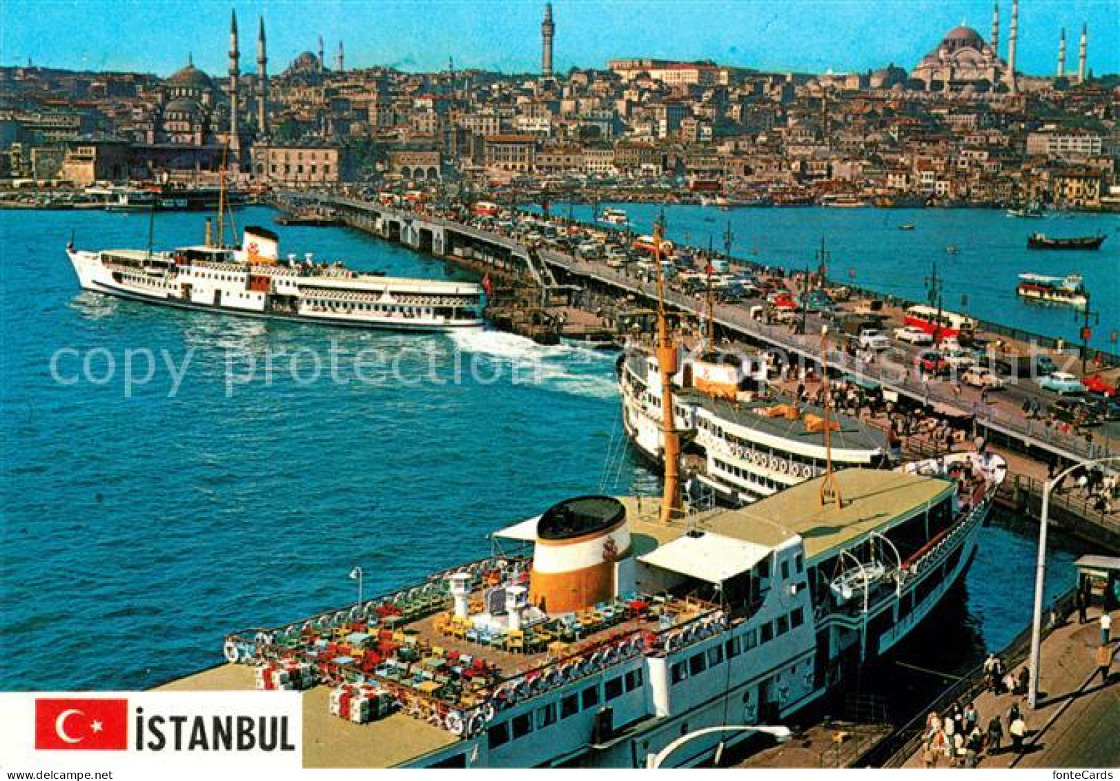 73364736 Istanbul Constantinopel Galata Bridge Istanbul Constantinopel - Türkei