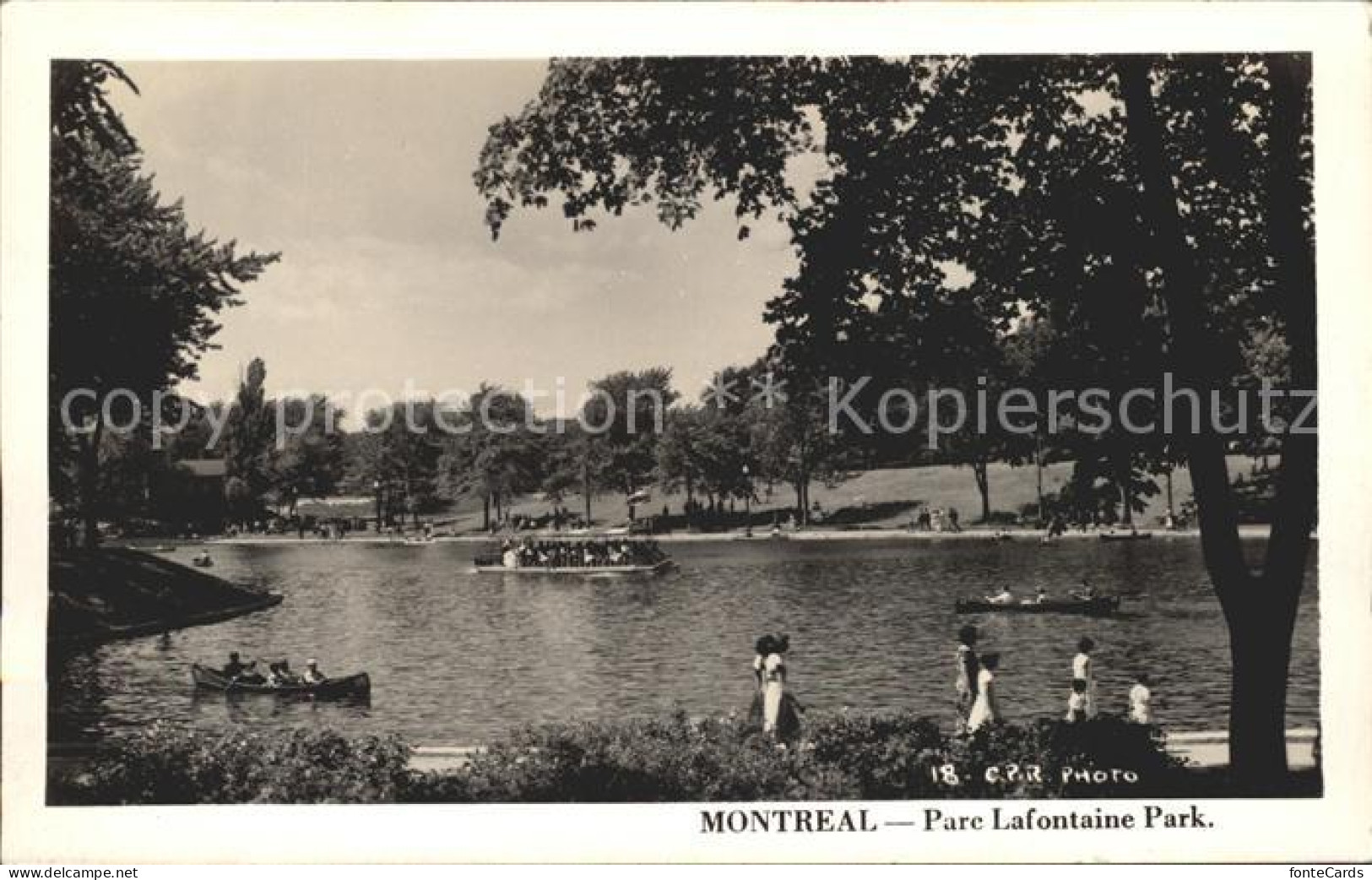 72006259 Montreal Quebec Parc Lafontaine Park Montreal - Sin Clasificación