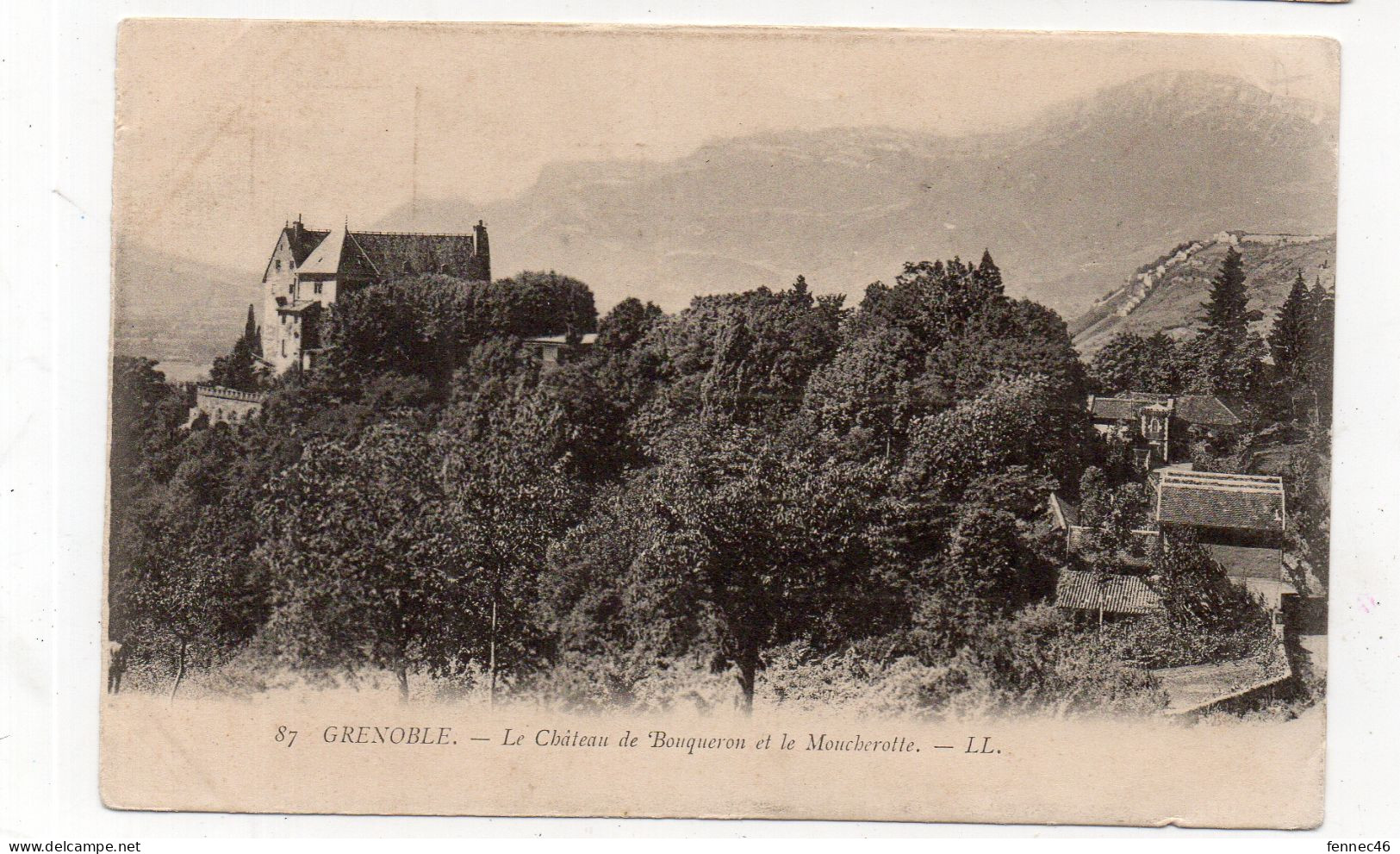 GRENOBLE - Le Château De Bouqueron Et La Moucherotte (L19) - Vacheresse