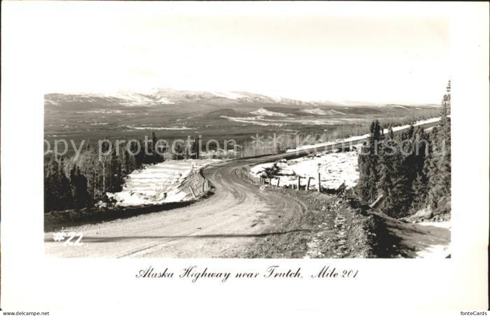 71994383 Alaska_US-State Highway Trutch  - Other & Unclassified