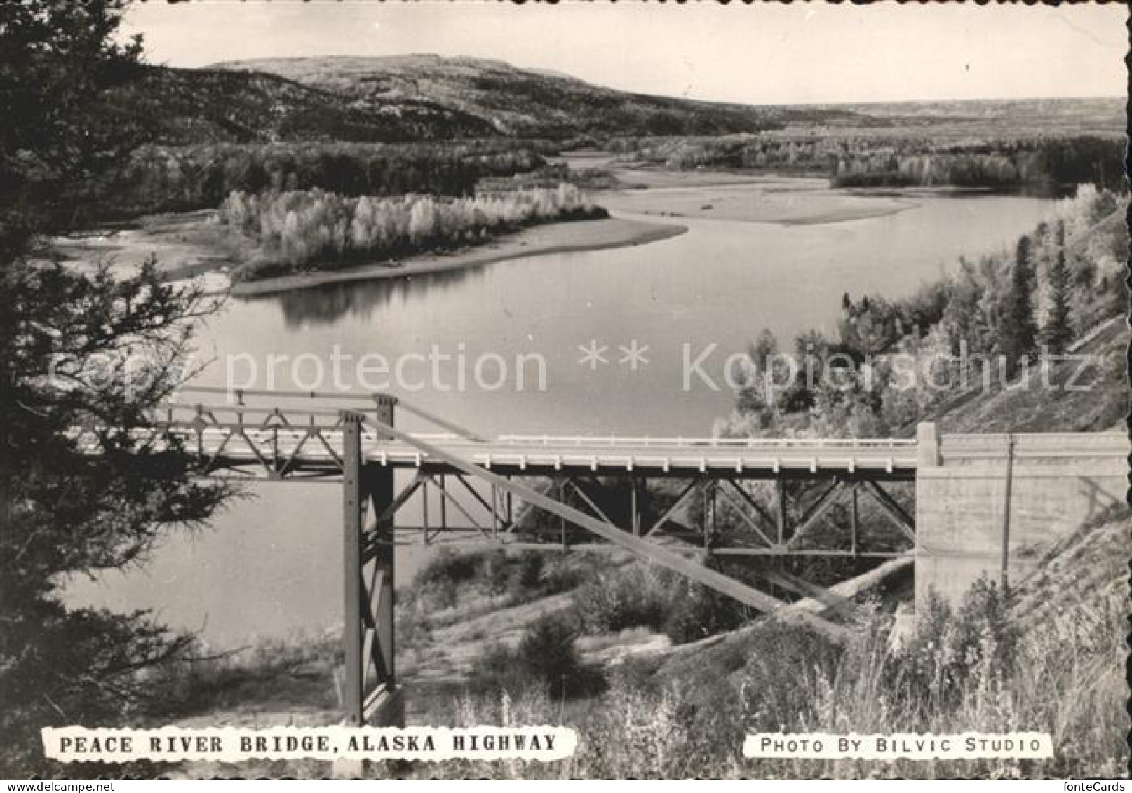 71994380 Alaska_US-State Highway River Bridge - Autres & Non Classés