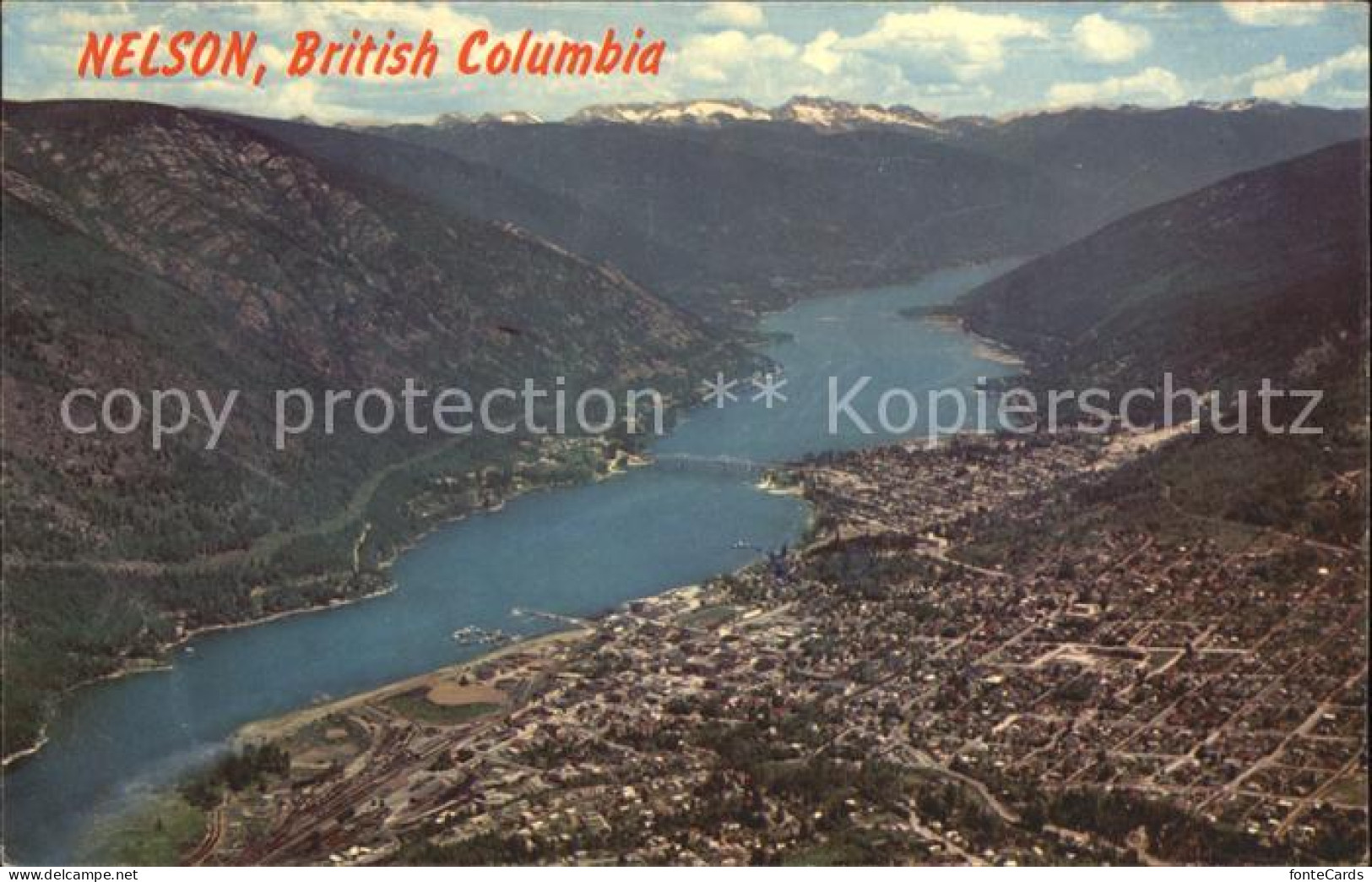 71992888 Nelson British Columbia Queen City Kootenays  Nelson British Columbia - Non Classés