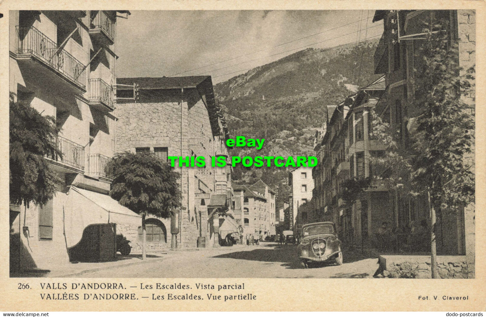 R593162 Valls D Andorra. Les Escaldes. Vista Parcial. V. Claverol - Mundo