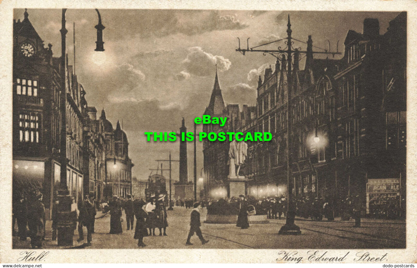 R593474 Hull. King Edward Street. Postcard - Mundo