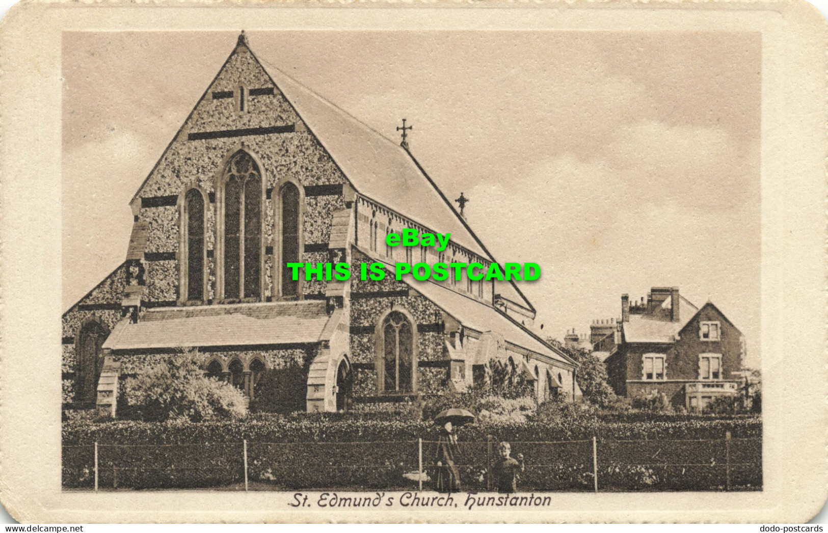 R593476 Hunstanton. St. Edmund Church. Valentines Series. 1913 - Mundo