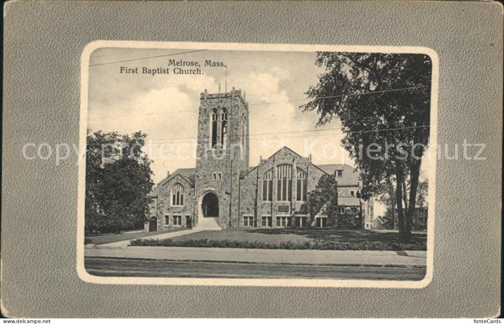 71990946 Melrose_Massachusetts First Babtist Church - Autres & Non Classés