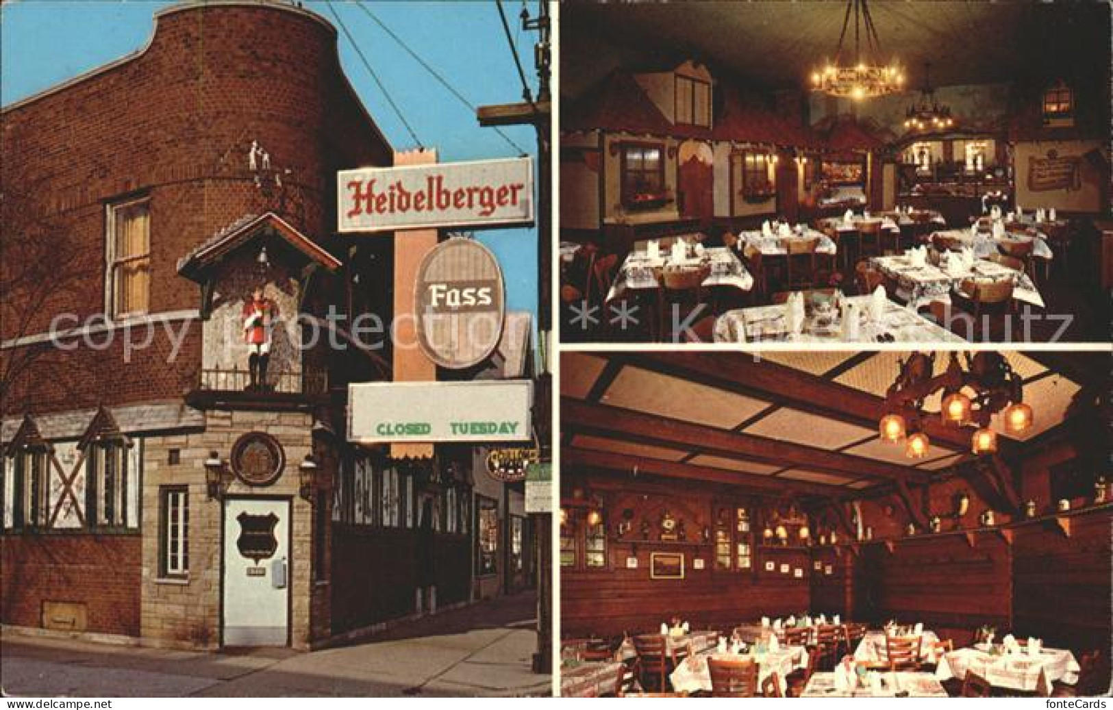 71987309 Chicago_Illinois Heidelberger Fass Restaurant - Altri & Non Classificati