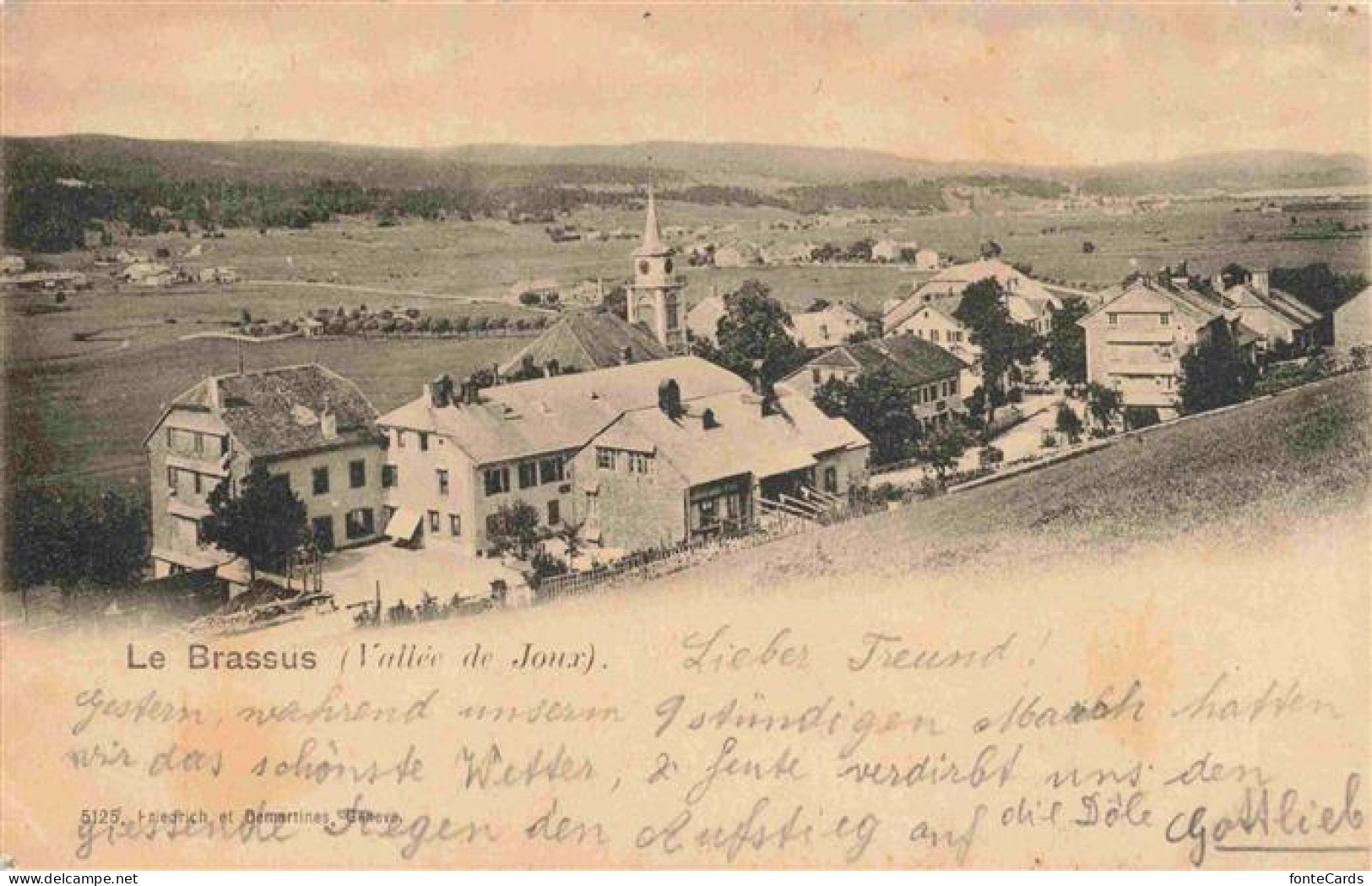 13974309 Le_Brassus_VD Panorama Vallée De Joux - Sonstige & Ohne Zuordnung