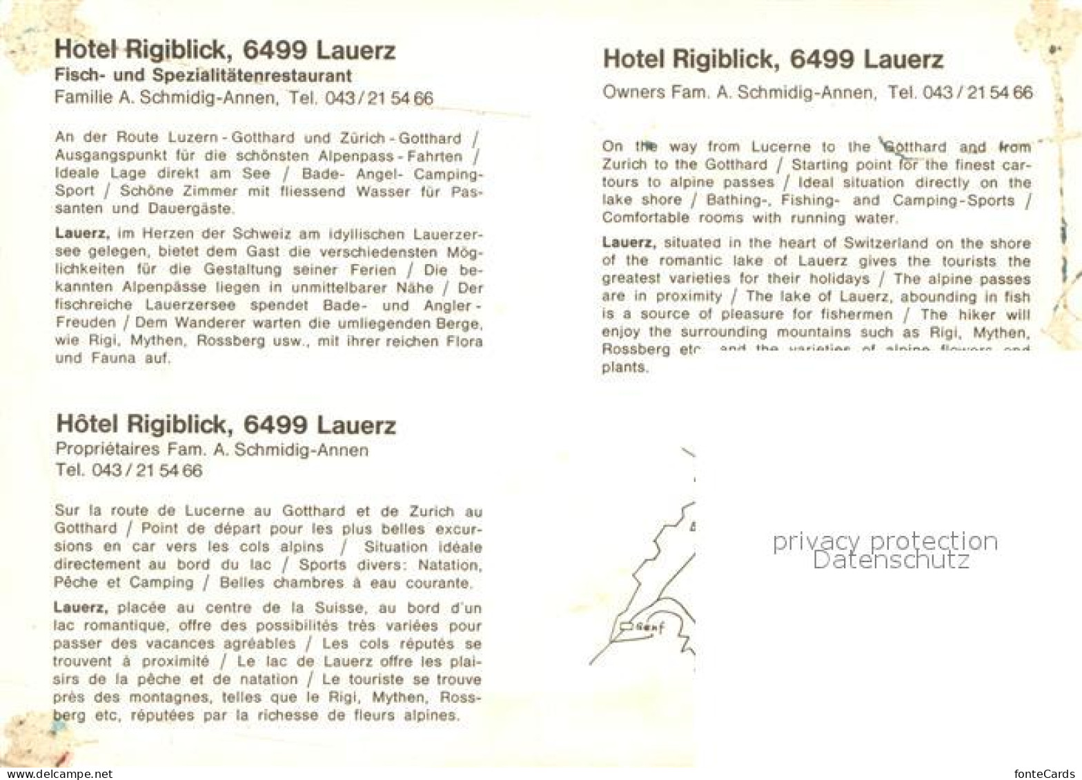 12975185 Lauerz Hotel Rigiblick Lauerz - Sonstige & Ohne Zuordnung