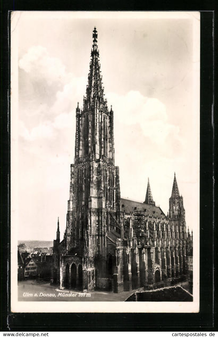 AK Ulm A. D., Münsterkirche  - Andere & Zonder Classificatie