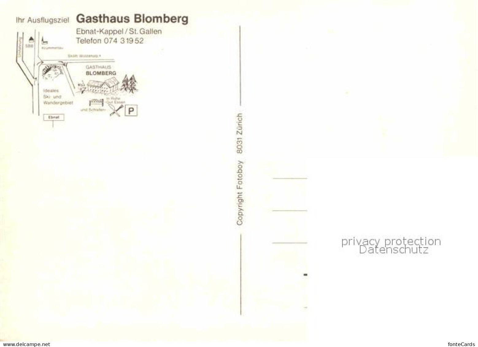 12891965 Ebnat-Kappel Gasthaus Blomberg Ebnat-Kappel - Sonstige & Ohne Zuordnung