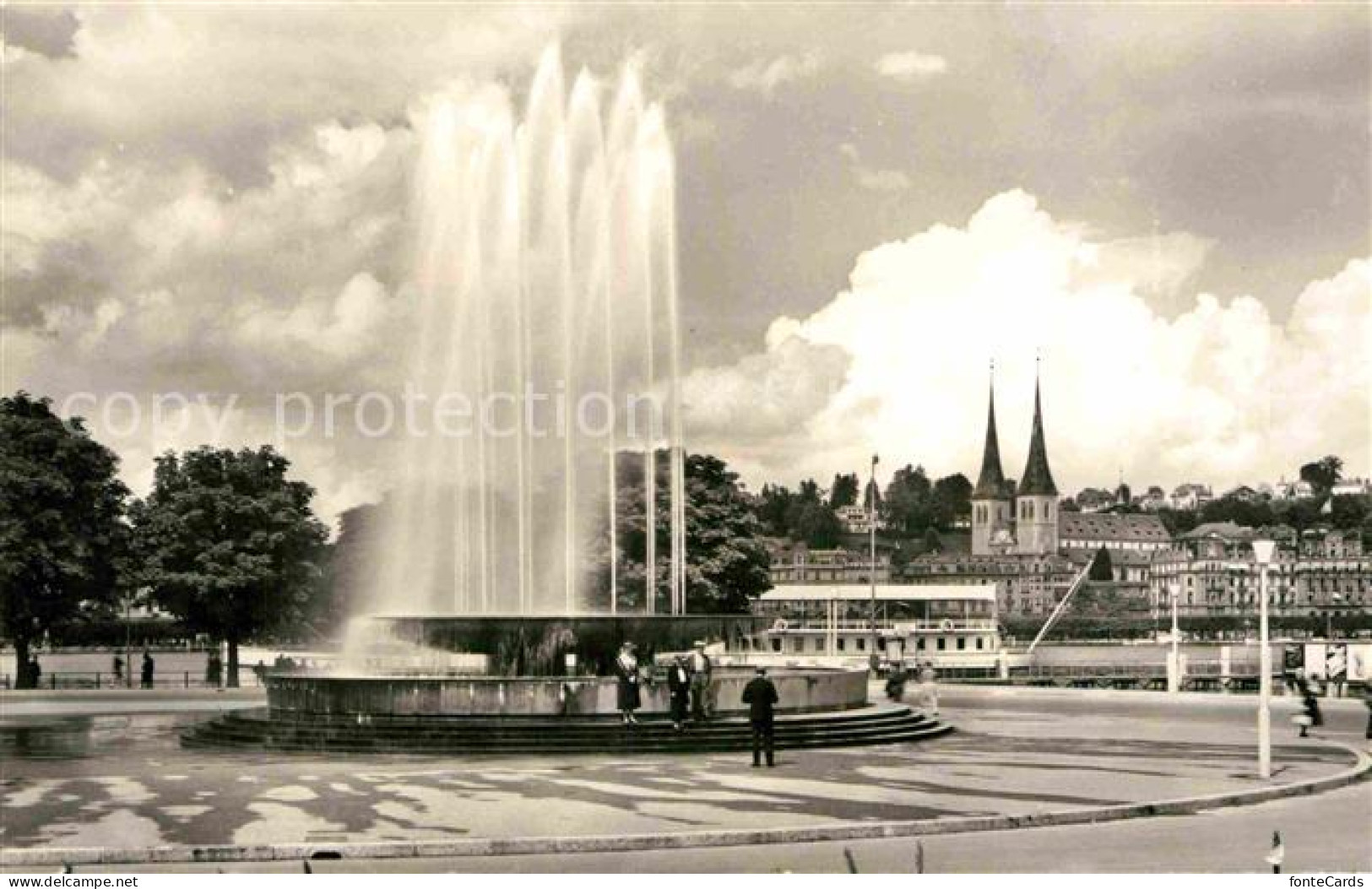 12807805 Luzern LU Wagenbachbrunnen Fontaene Luzern - Other & Unclassified